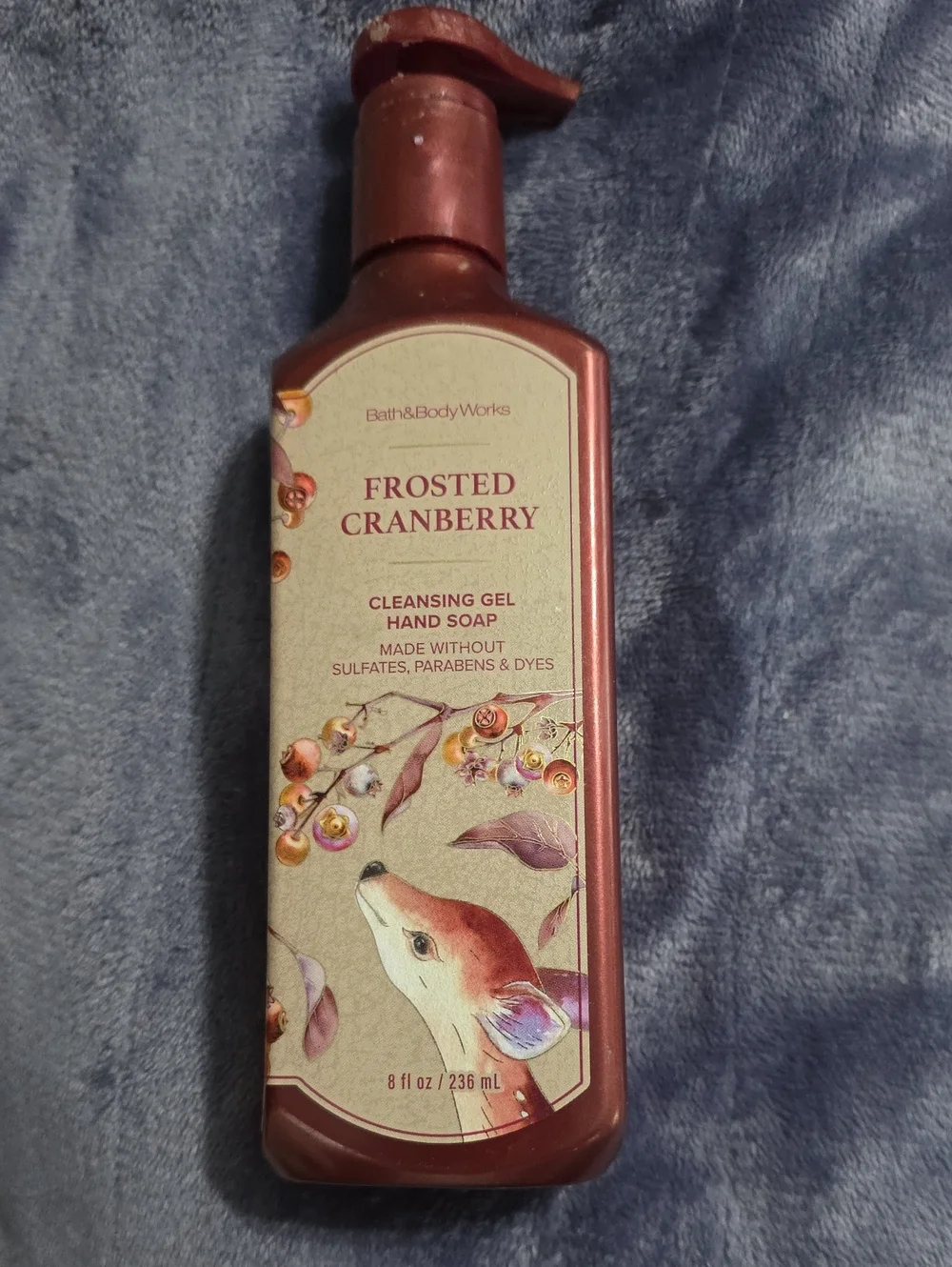 Bath & Body Works Frosted Cranberry Gel Hand Soap NEW